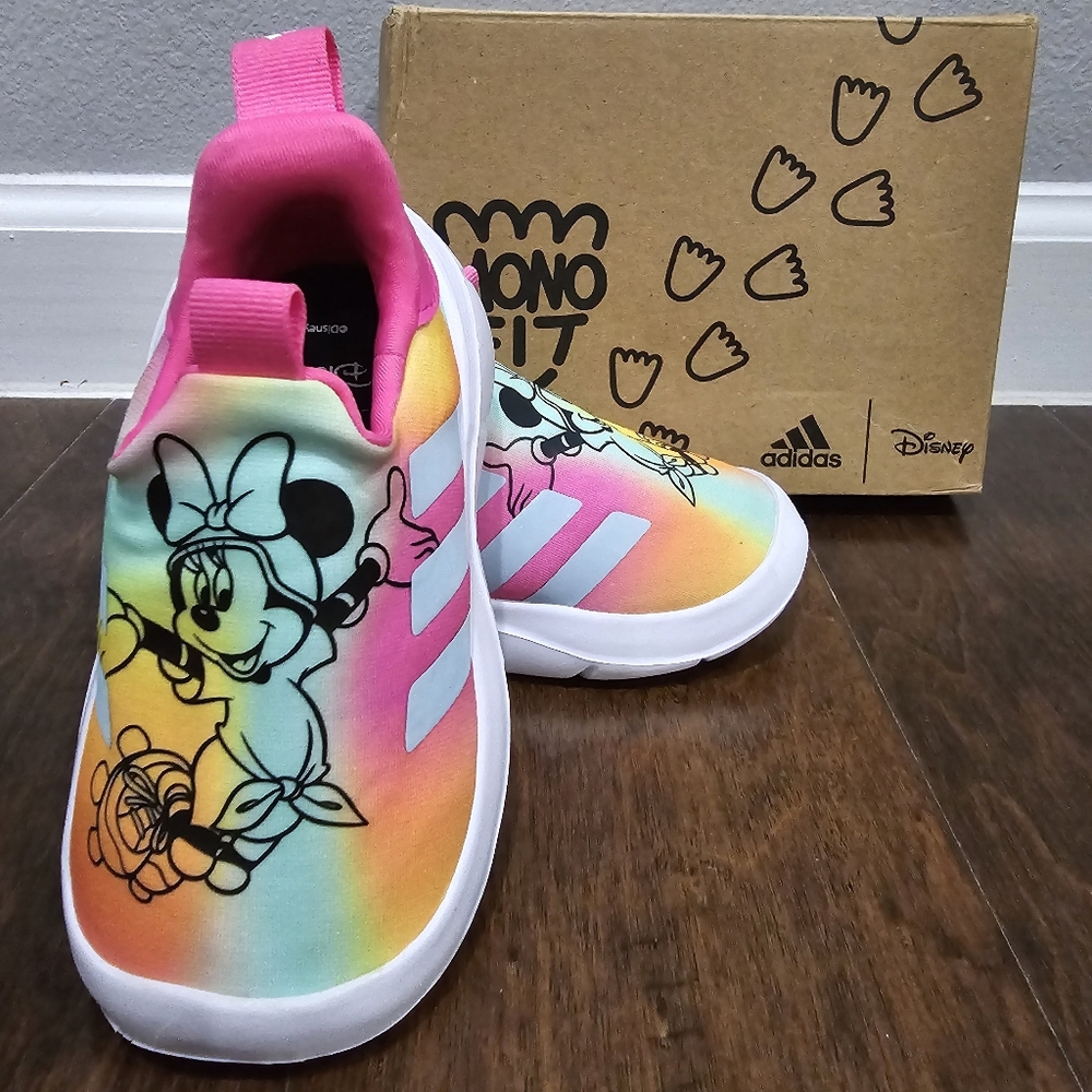 Adidas x Disney Minnie mouse monofit shoes. Toddler size 6.
